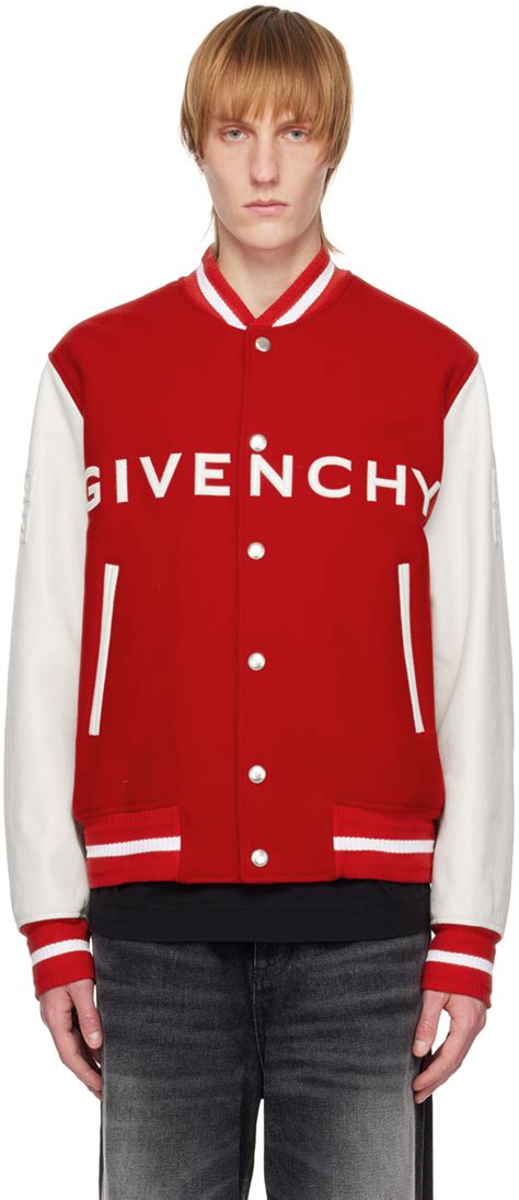 givenchy jacket red and black|Givenchy jackets for men.